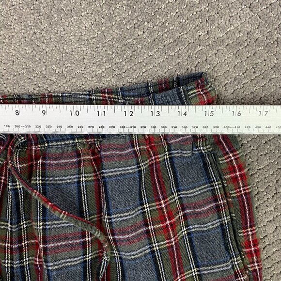 LL Bean Scotch Plaid Sleep Pants Pajama Bottoms Lot of 2 Men's Medium Loungewear - Picture 11 of 13